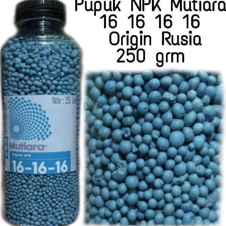 Pupuk NPK Mutiara Kemasan Botol 250gr