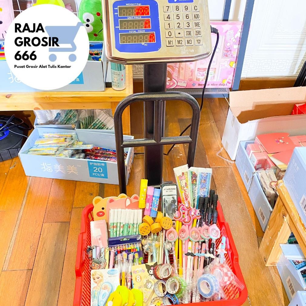 

Oz67 Rajagrosir PAKET ALAT TULIS 1000 GRAM atau 1 KG Stationery Berkualitas