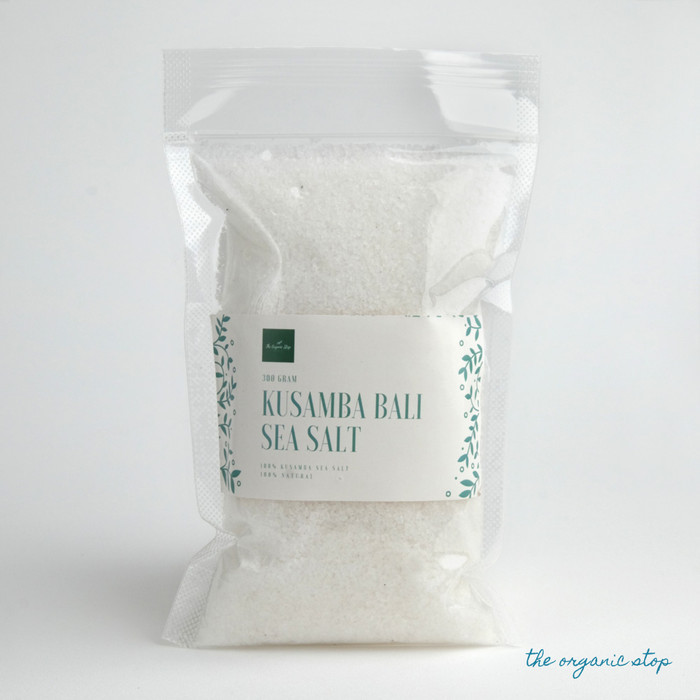 

Theorganicstop Balinese Kusamba Sea Salt Garam Kusamba Bali 300Gram - Adelineez