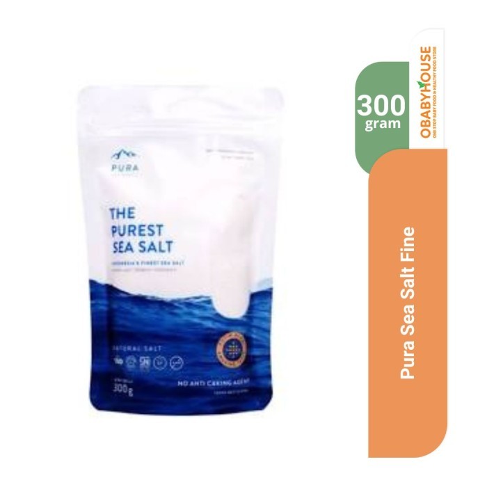

Pura Sea Salt Fine 300 Gr - Adelineez