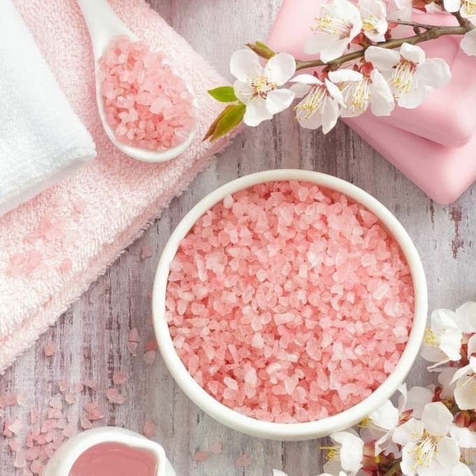 

Himalayan Rock Salt Garam Laut Himalaya Pink Kasar Organik 250 Gram - Adelineez