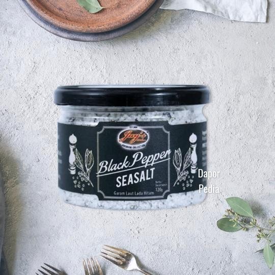 

Blackpepper Seasalt Jays Garam Laut Lada Hitam Sea Salt Jay`S - Adelineez