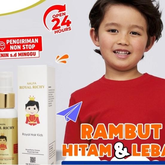 Naufa Royal Richy - Serum Nyak Keri Umbuh Rambut Si Kecil