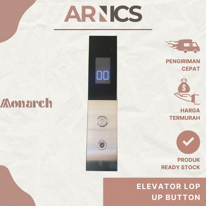 ELEVATOR LOP MONARCH UP BUTTON - SPARE PART LIFT TERBAIK
