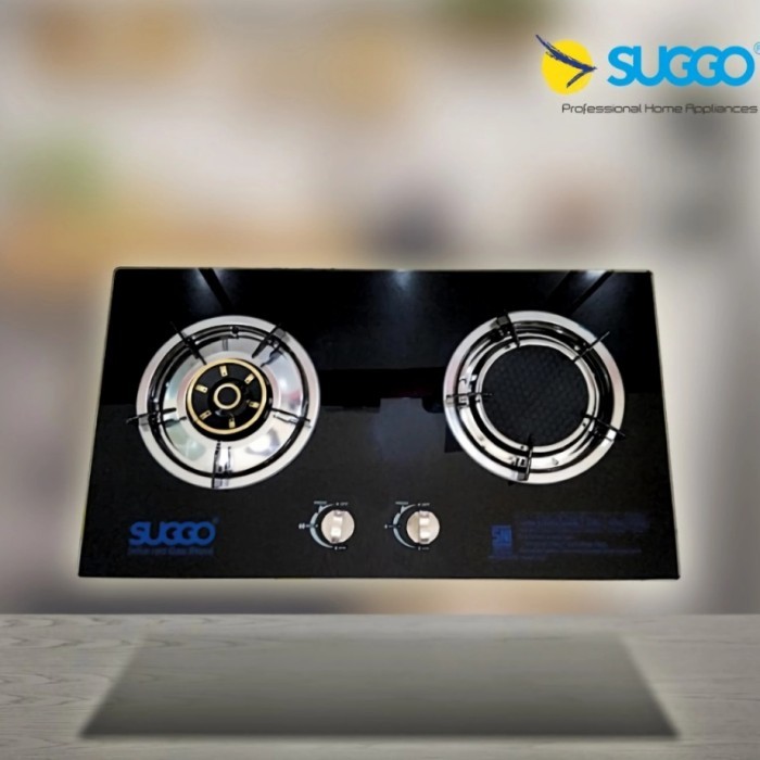 PROMO kompor gas tanam / duduk Suggo 2 tungku api infrared SG-207