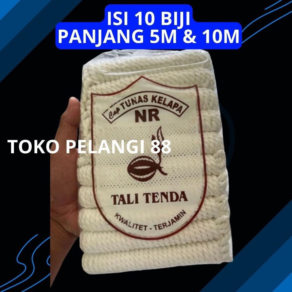 

Murah Tali Pramuka Serat 5M / 10M (10 Biji) Tekuk High Qualiy