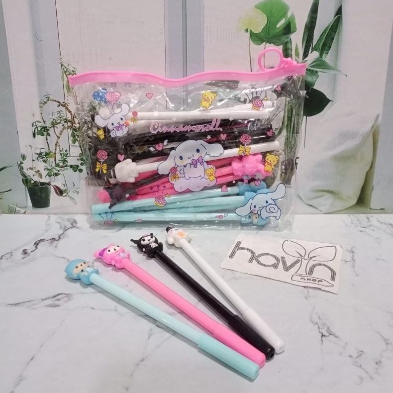 

sd-67 (12pcs atau 20pcs) Pen karakter/pen fancy/pen kantong/pen mix /pen dapet pouch/pen 12/20pcs + dompet Sale