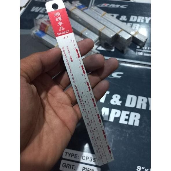 

Grosir Penggaris Takar Cat / Paint Mixing Ratio Stick / Stick Ukur Aluminium Paint Mixing Ruler Murah