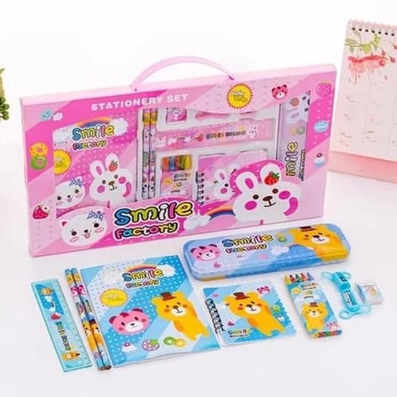 

et-98 BUKABELI 1 Set Alat Tulis Karakter / Alat Tulis Cartoon Lucu / Alat Tulis Anak Sekolah COD STY07 Hemat