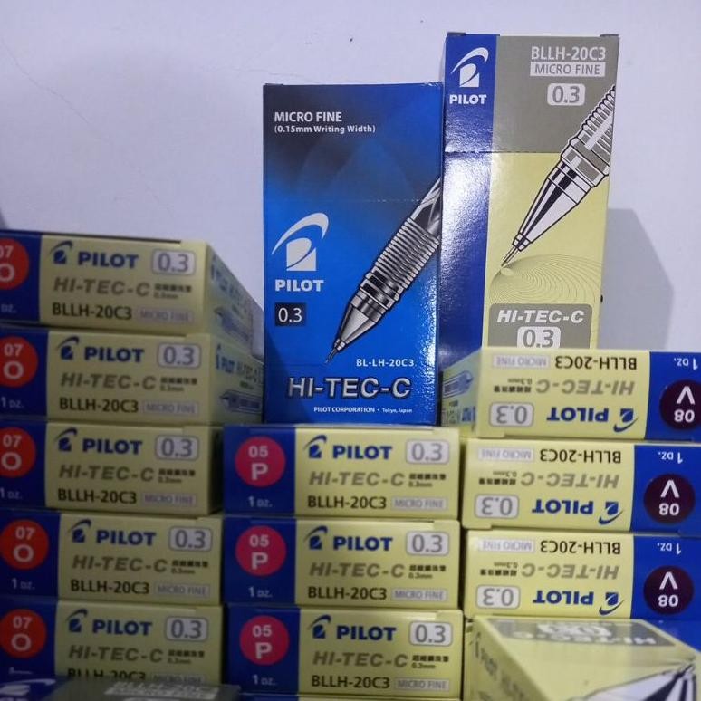 

df-8 pulpen hitec c 0.3 pilot (1 losin) Murah