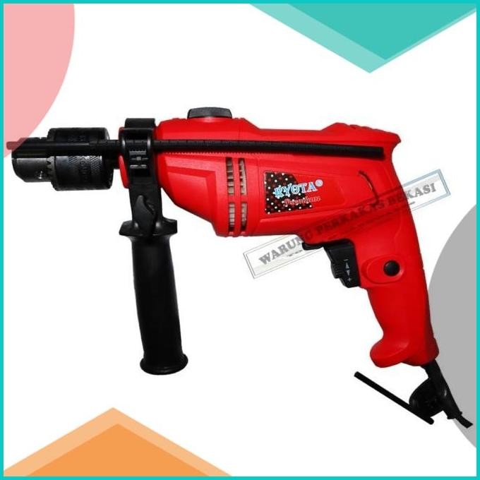 Ryota Mesin bor Listrik Tangan Variable Impact Drill 13mm RA2150 Mera