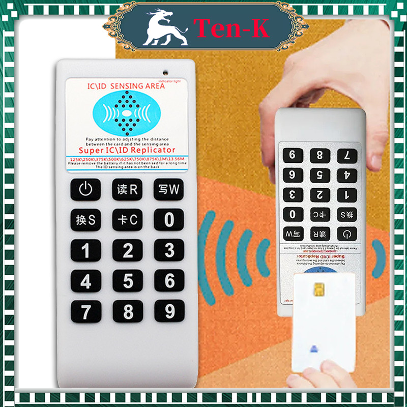 Rfid Duplicator Handheld ZX-07CD Alat Copy Rfid Reader Writer Copier Duplicator Alat Copy Rfid Id Ic