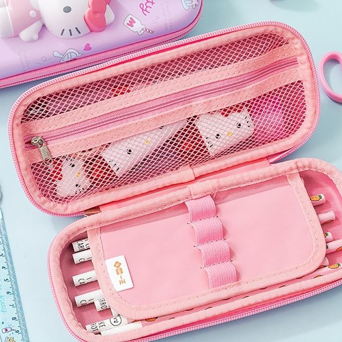 

TOKKADO Sanrio Squishy Pencil Case Original Kotak Pensil Anak Lucu KGS