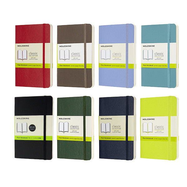 

Moleskine QP613K15 Notebook Klasik Soft Cover Ukuran Saku Myrtle Green Polos |AFB9BFB9|