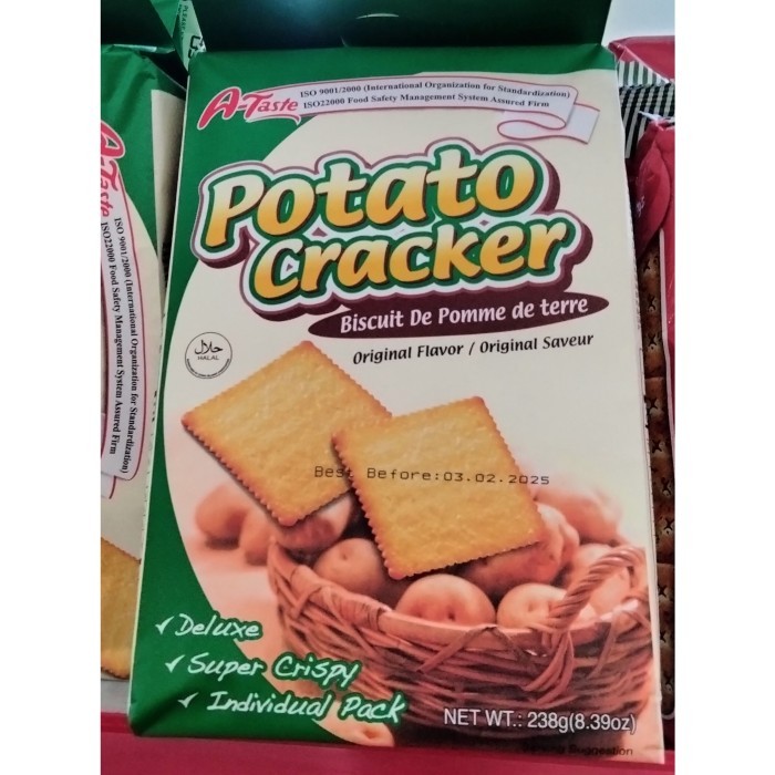 

Potato Cracker / Biskuit Kentang