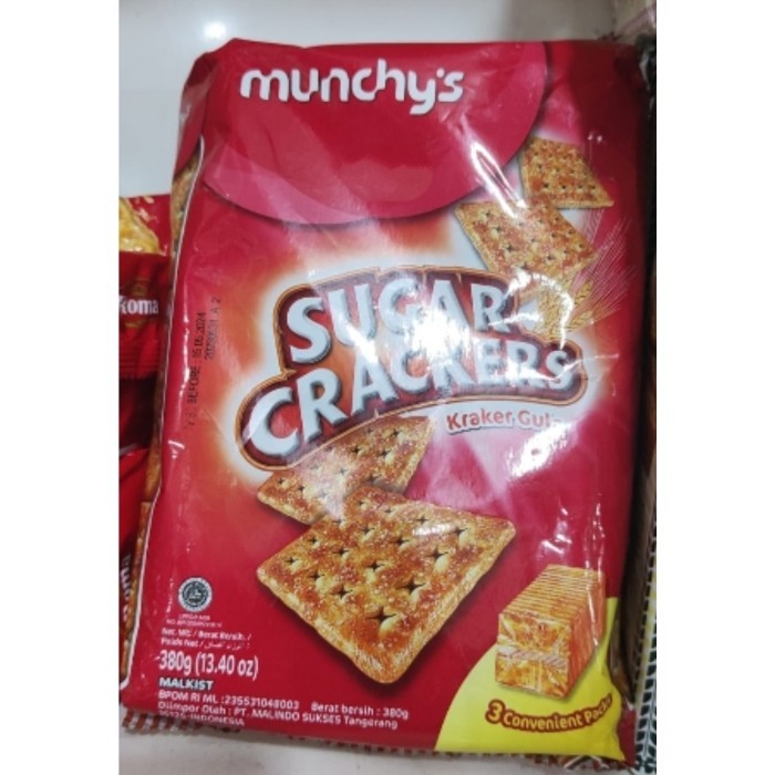 

Munchys Sugar Crackers / Biskuit Malaysia / Krekers Gula / Malkist