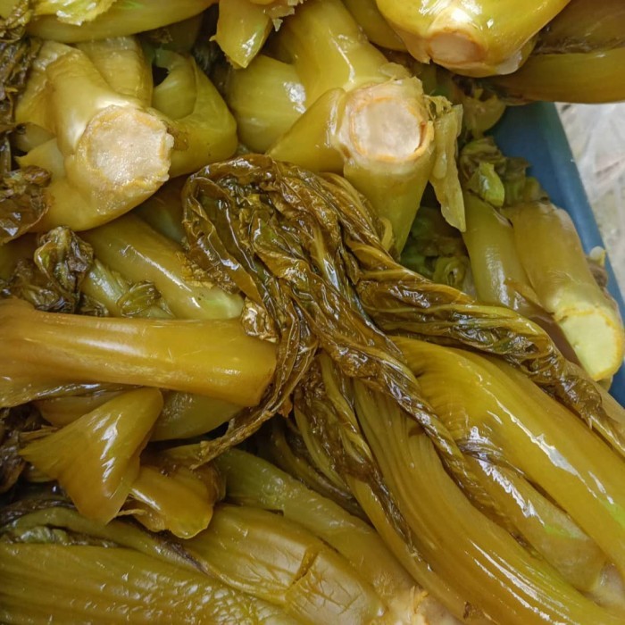 

(1Kg) Sayur Sawi Asin Basah Pontianak / Ham Choi / Kiam Chai-Kiamchai