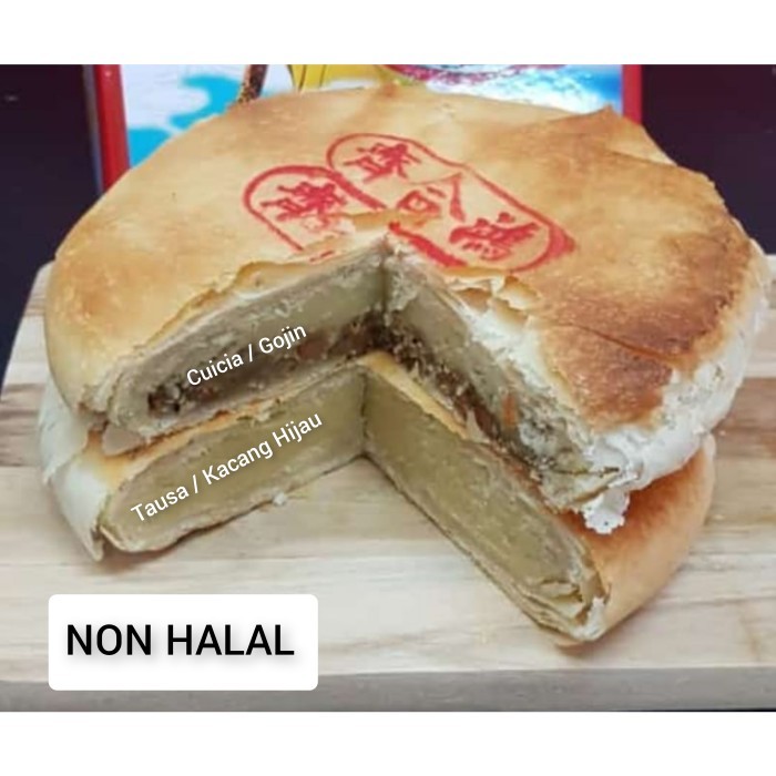 

Kue Bulan Hong Hak / Mooncake Khas Pontianak / Tausa Pia / Gojin Pia