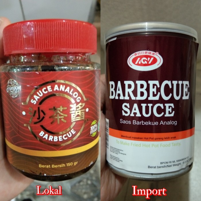 

Barbecue Sauce / Saos Barbeque Analaog / Saos Barbeqiu /Bbq Vegetaria