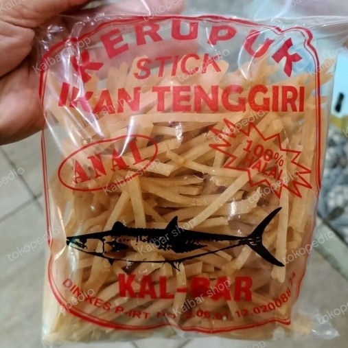 

Kerupuk Stik Ikan Tenggiri Anai / Oleh Oleh Khas Pontianak