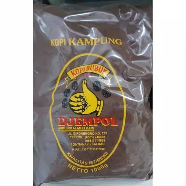 

Kopi Kampung Djempol 1Kg (Kopi Bubuk Asli,Kopi Hitam, Kopi Legendaris)