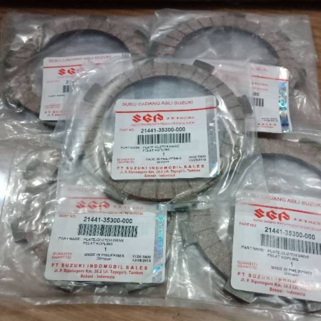 KAMPAS PLAT KOPLING FR80 FR 80 ORIGINAL ORI ASLI SUZUKI 21441-35300-00 ASLI