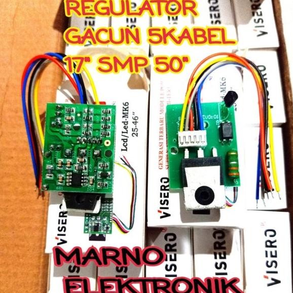 GACUN 5 KABEL REGULATOR GACUN TR FET UNTUK LCD LED DARI 17IN SAMPAI 50IN