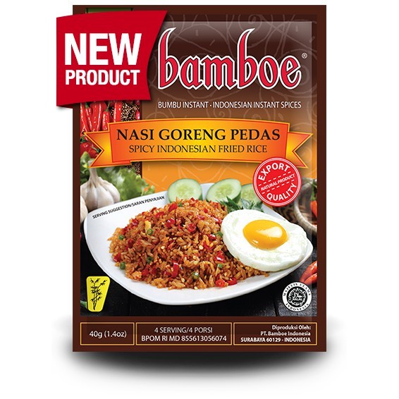 

Nasi Goreng Pedas Bumbu Instant Bamboe
