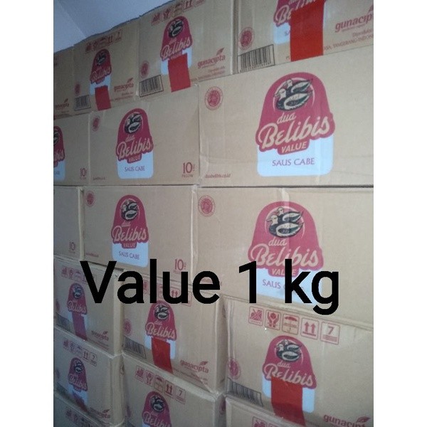 

Belibis cabe value 1kg per dus isi 10