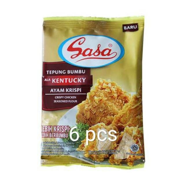 

Tepung kentucky ayam krispi sasa 80g pergantung isi 10pcs