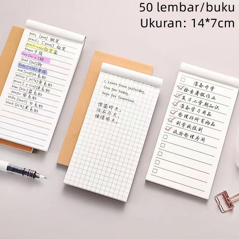 

Catatan Portabel Mini Notepad/Notebook Kecil Kantor Sekolah/Buku Kecil Memo Harian