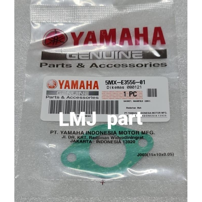 GASKET PACKING PERPAK KERTAS INTAKE MANIFOLD FINO KARBU 5MX-E3556-01