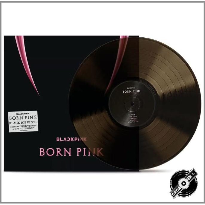 BLACKPINK - BORN PINK [BLACK ICE VINYL] (VINYL / PIRINGAN HITAM) ORIGINAL DAN TERPERCAYA