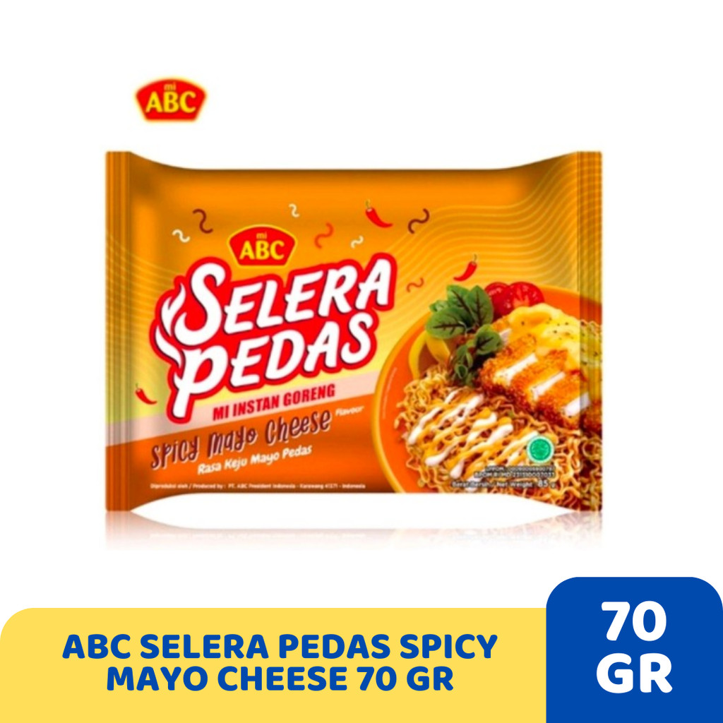 

ABC SELERA PEDAS SPICY MAYO CHEESE 70 GR