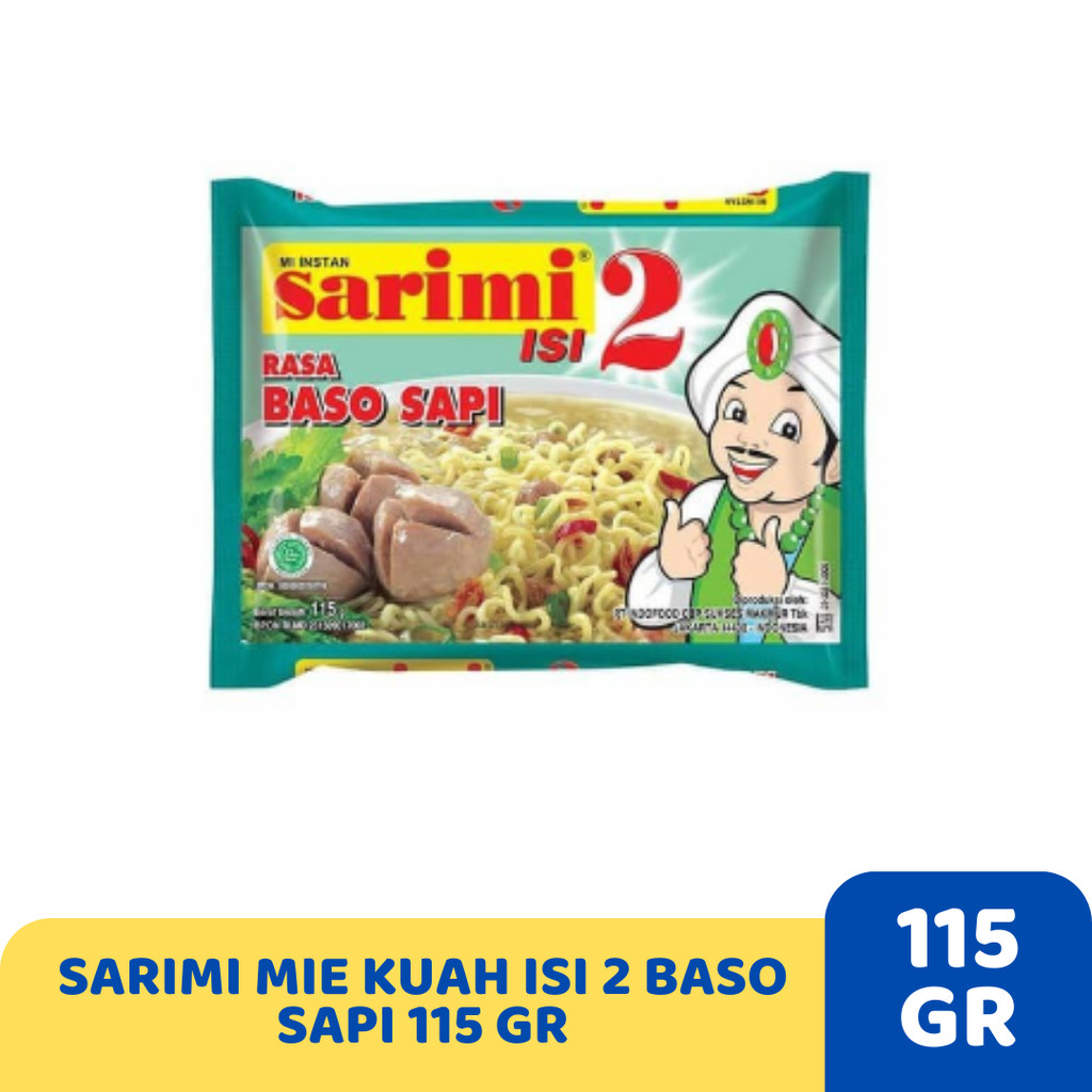 

SARIMI MIE KUAH ISI 2 BASO SAPI 115 GR