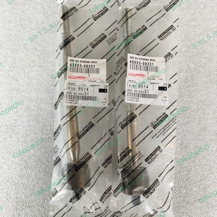 Rack End Long Tierod 45503-09331 Inova Inova Reborn Fortuner Hilux Ori