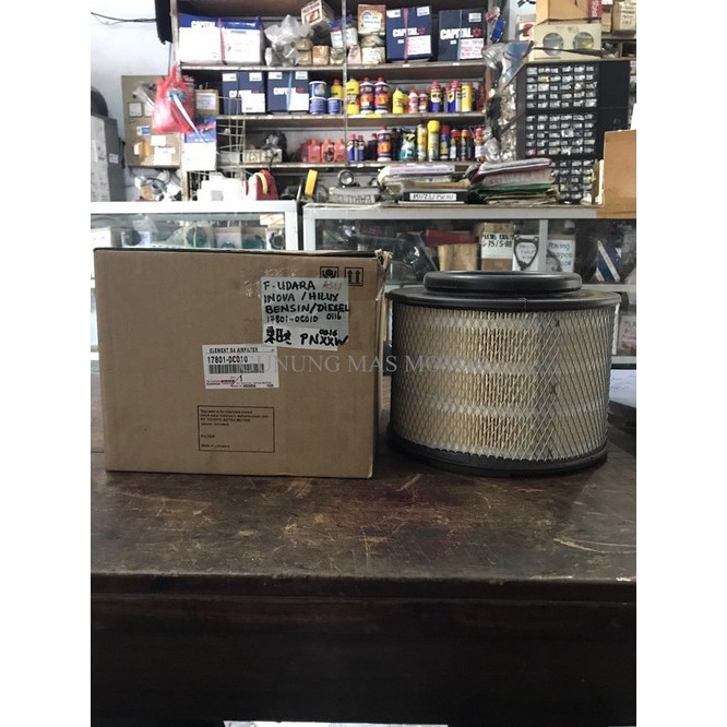 TOYOTA INOVA HILUX FORTUNER ASLI BENSIN DIESEL ORIGINAL FILTER UDARA