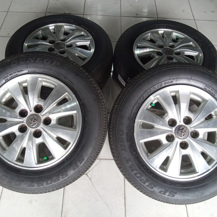 velg copotan mobil Inova V R15 plus ban 205/65 dunlop