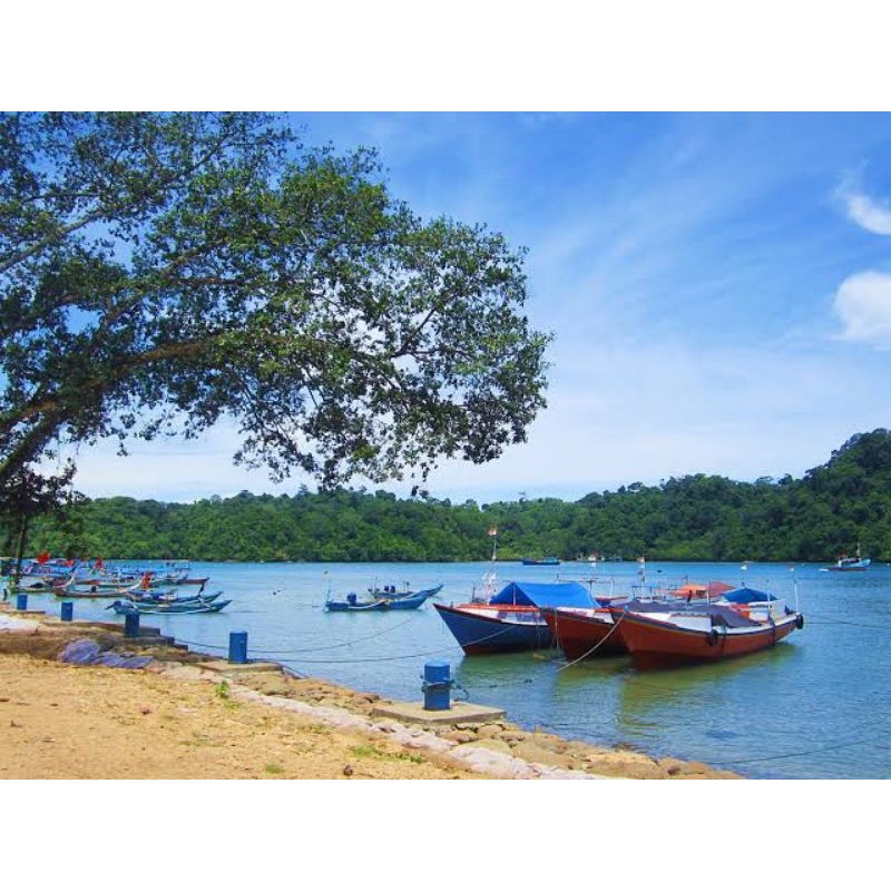 poster dinding pantai Sendang biru malang