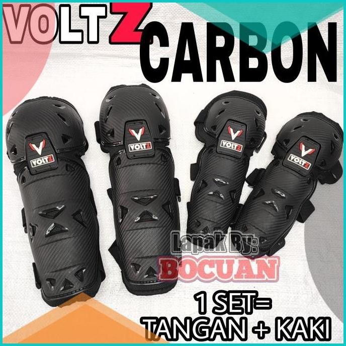 dekker voltz tangan lutut kaki deker trail motor cross skate sepeda 1