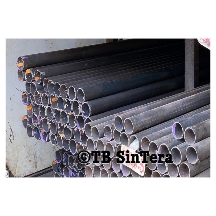 Besi Pipa Hitam 1" / Besi Pipa Hitam 1 1/2 Inch Hemat