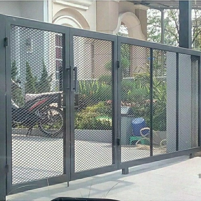 Pagar Besi, Pagar Expanda, Pagar Industrial, Pagar Rumah, Pagar Mesh Asli