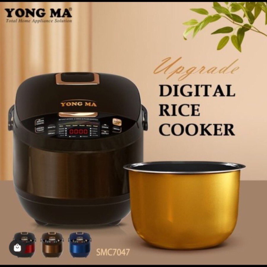 Rice Cooker Yong Ma SMC 7047 | DIGITAL | 2 Liter | YongMa SMC-7047 Magic Com