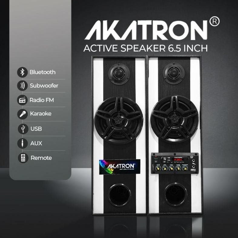 PALING OKK - SALE 9.9 - SPEAKER AKTIF 6.5 IN INCH BLUETOOTH KARAOKE SUBWOOFER SUPER BASS BUKAN SOUND