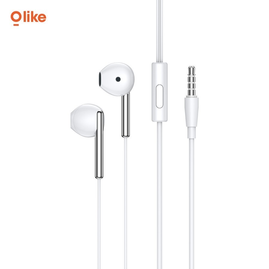 OLIKE WIRED EARPHONE E201 WHITE