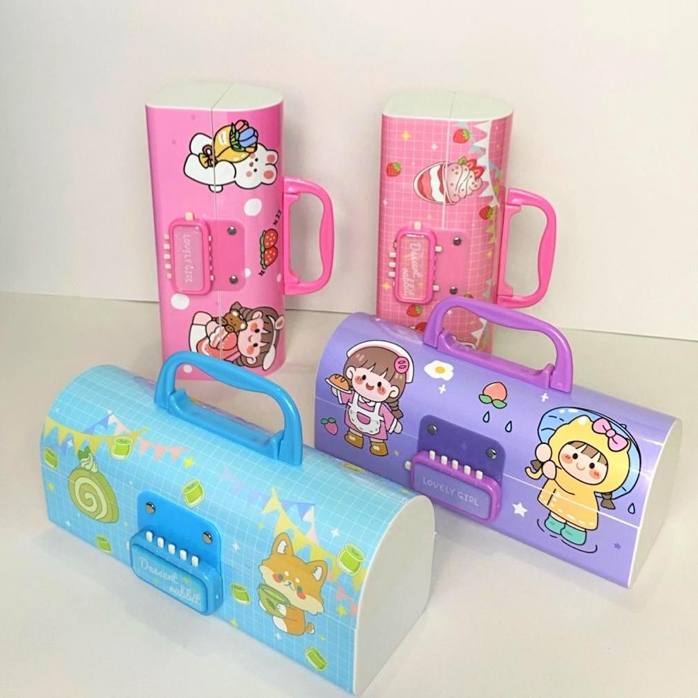 

Aw89 Kotak Pensil Mika PVC Tebal + Kode 2 Susun KAX300 + White Board / Pencil Case / Tepak Pensil / Tempat Pensil / Boks Pensil / Box Pen Hemat