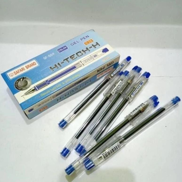 

fx-23 (Hitech-LUSIN) Pulpen Ballpoint Pena Polpen Hi tech Hi-Tech Hitech 0.28 mm murah-murah bagus Safari Brand Gel Pen Pulpen Makna Original Murah