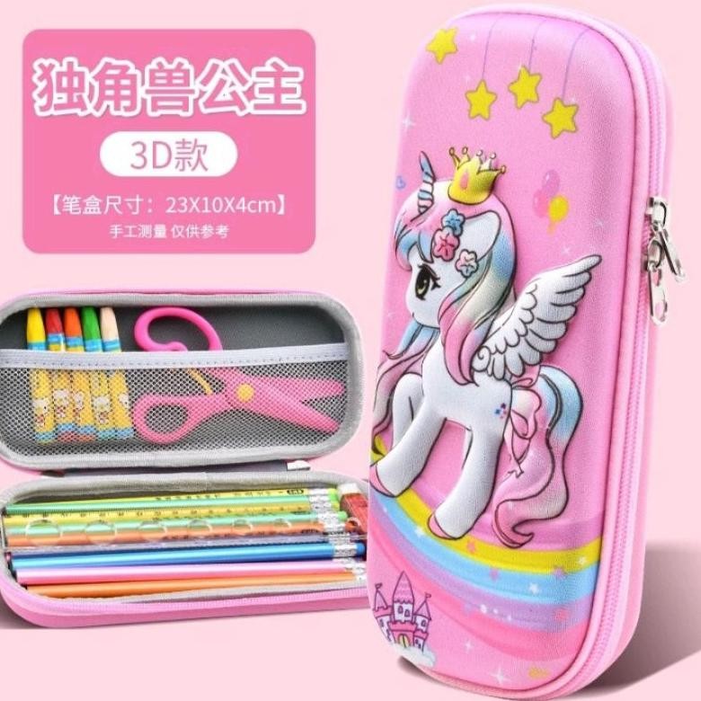 

rg-4 Tempat Pensil Anak Sekolah 3D Bahan EVA Anti Air Hemat