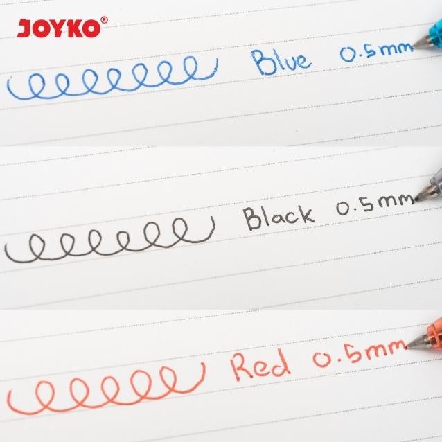 

Paling Murah!!! Gel Pen Pulpen Pena Joyko GP-265 Gel 0.5 mm (Lusin) Berkualitas