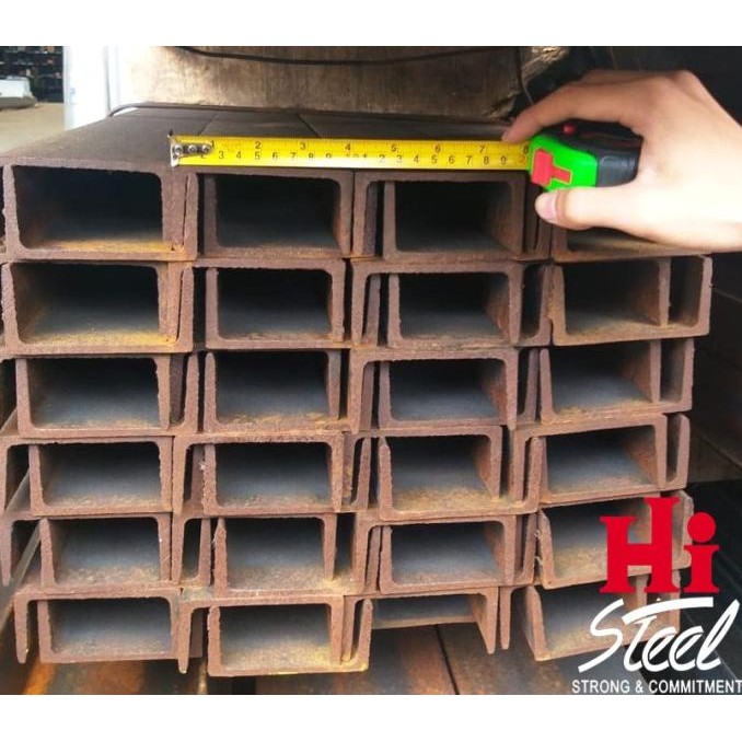Besi Unp 100 X 50 X 2.9Mm X 6M | Material